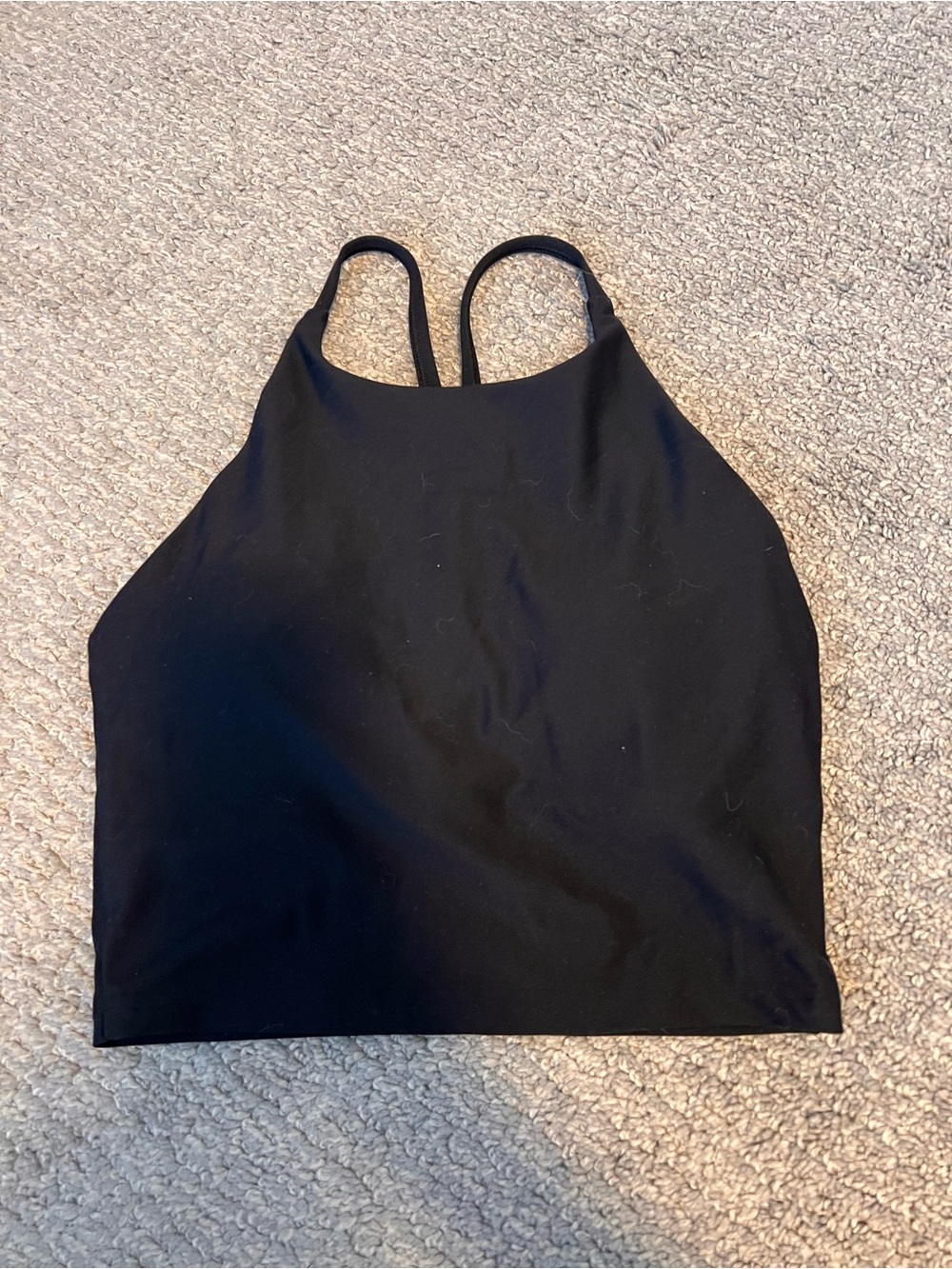 Old Navy Black High-Neck Sports Bralette